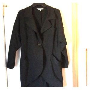 Cabi Grey Long Blazer